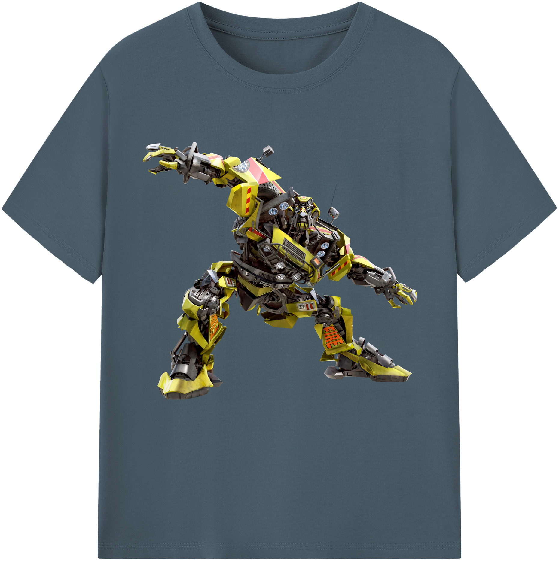 （画像用） Transformers トランスフォーマー 綿100％半袖Tシャツ（フロントプリント）